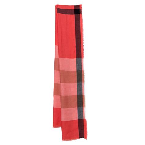 saks fluro scarf burberry|Burberry scarf.